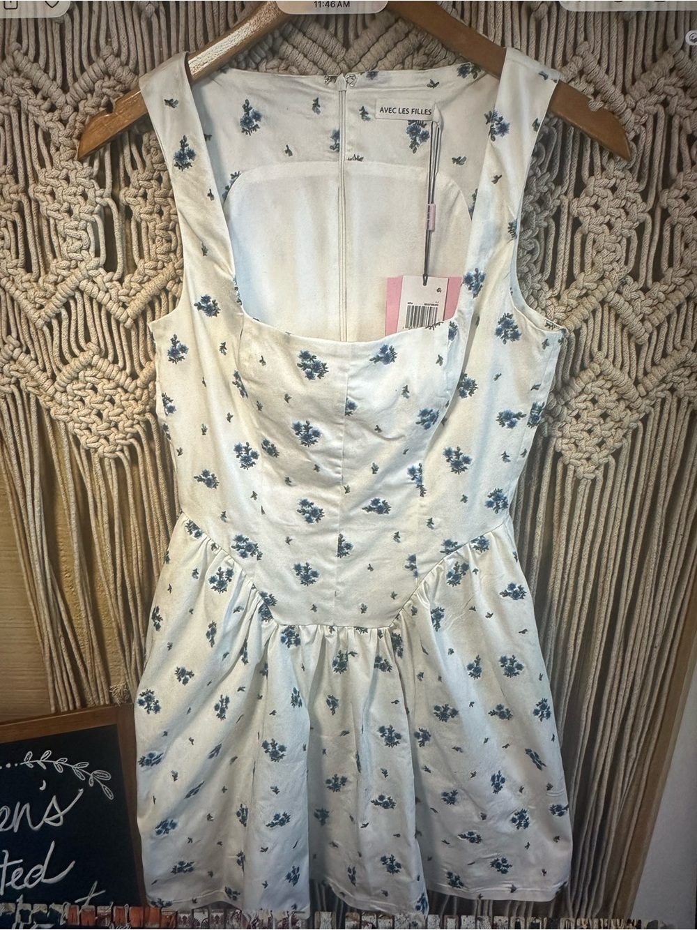 NWT! Calling all brides!!!!💍🥂Avec Les Filles | Floral Corset Skater Mini Dress